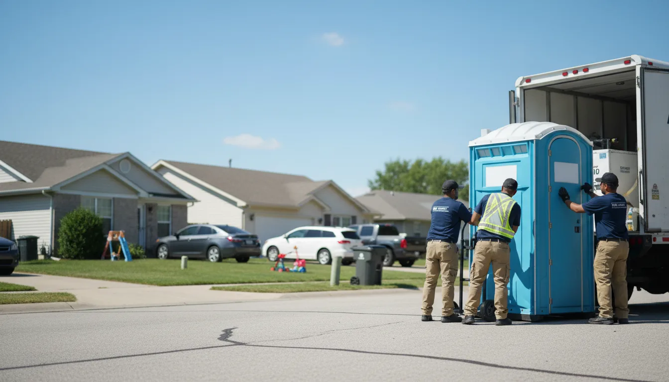 Standard Porta Potty Rentals in Rosharon, TX near me